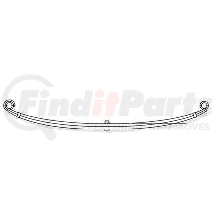 55-1404 by DAYTON PARTS - FULL TAPER SPRING