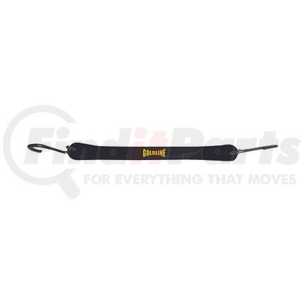 52210GL by ANCRA - Tarp Strap - Bulk Goldline&reg; 10 in., Black, EPDM Rubber, with Hook