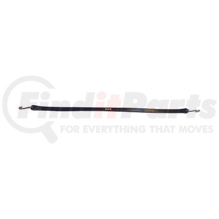 52231GL by ANCRA - Tarp Strap - Bulk Goldline&reg; 31 in., Black, EPDM Rubber, with Hook