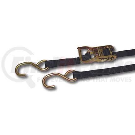 APS-FF3080 by ANCRA - RATCHET STRAP-1" X 80" HD W/WIDE HANDLE & STEEL S-HOOKS