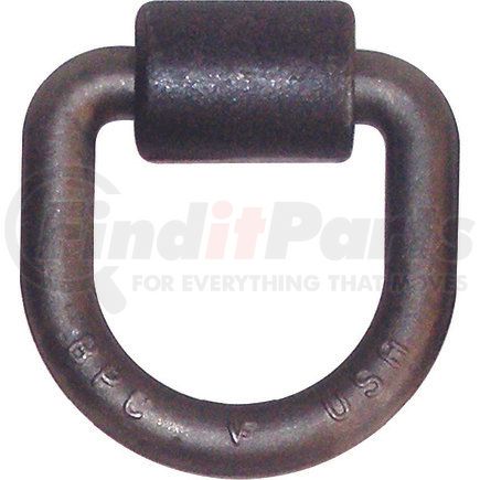 49898-10 by ANCRA - Tie Down D-Ring - 3/4 in., Forged Steel, with Weld-On Clip, Heavy-Duty