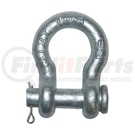 50014-63 by ANCRA - Winch Shackle - 5/8 in., Galvanized Zinc-Plated Clevis Pin