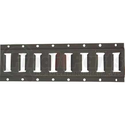 48117-25-120.00 by ANCRA - Cargo Divider Track - Gray, Powder Coated, Steel, Horizontal, E-Series Track