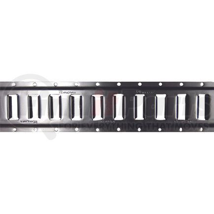 48117-32-120.00 by ANCRA - Cargo Divider Track - 120 in.,Black, Powder Coated, Steel, Horizontal, E-Series Track