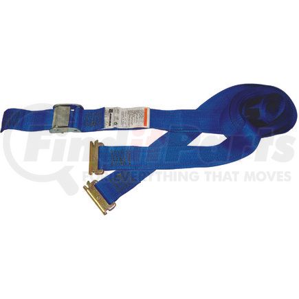 40602-12 by ANCRA - Strap Assembly, Series E, 3-Piece End, 20 ft., Blue