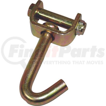 49914-10 by ANCRA - Tie Down Hook - Steel, Swivel J Idler Hook