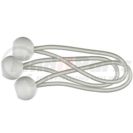 96061 by ANCRA - TARP/CANOPY TIE - WHITE BALL X 6" - 20 PK
