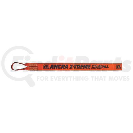 43795-93-30 by ANCRA - Winch Strap - 4 in. x 360 in., Polyester, with Half-Twisted Loop