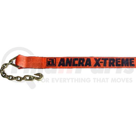 10634-91-28 by ANCRA - 4" x 28' Adjustable end strap w/ Chain Anchor