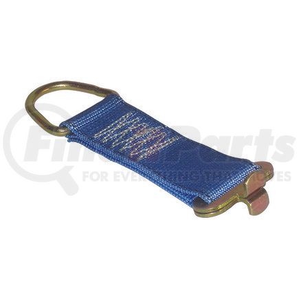 40386-12 by ANCRA - Tie Down Strap - Series F Steel Rope Tie-Off, with D-Ring and End Fitting