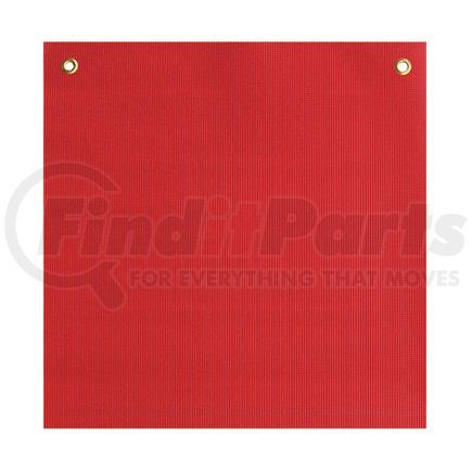 49893-12 by ANCRA - Safety Flag - 18 in. x 18 in., Red Mesh, with Grommets