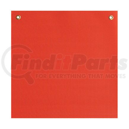 49893-14 by ANCRA - Safety Flag - 18 in. x 18 in., Fluorescent Orange Mesh, with Grommets