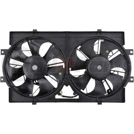 FA70014 by CONTINENTAL AG - Dual Fan Assembly