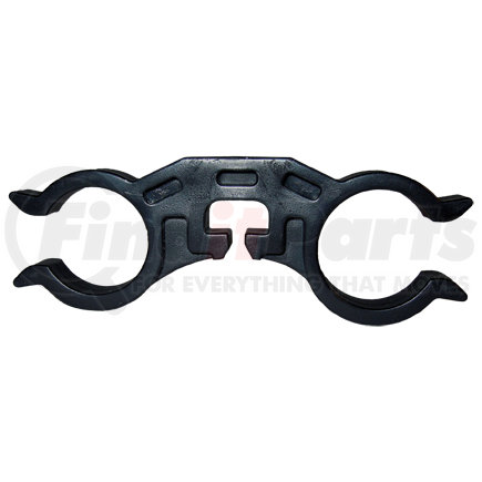 Tectran 940-5 Trailer Accessory Air Brake Air Line Clamp - Nylon, Two - 3/8 inches I.D Hoses