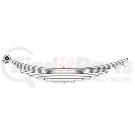 46-1329 by DAYTON PARTS - Leaf Spring