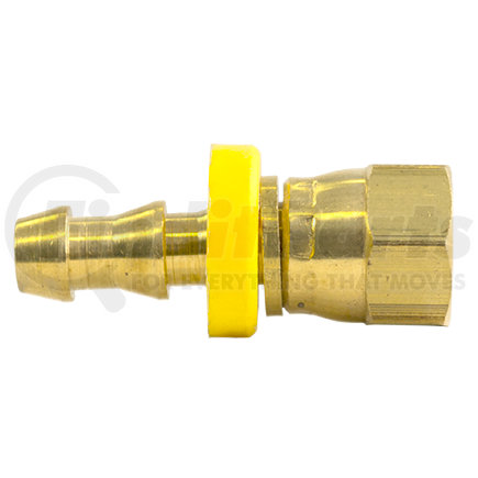 738-88 by TECTRAN - Air Tool Hose Barb - Brass, 1/2 in. Hose I.D, 1/2 in. Tube, Female Pipe Swivel