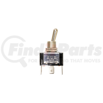 19-0046 by TECTRAN - Toggle Switch - 12V, 30 AMP, Mom.ON-OFF-Mom.ON, 3 Screw, Chrome Knob, S.P.D.T
