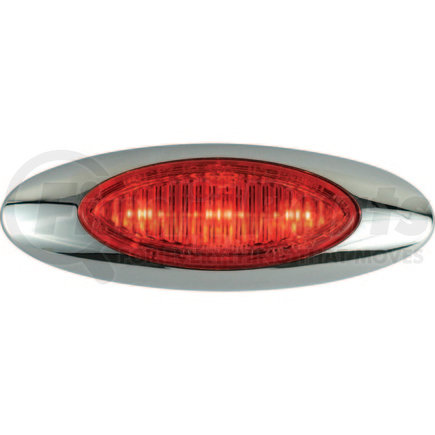 00212705P by OPTRONICS - M5 LED;BULL BEZEL RED