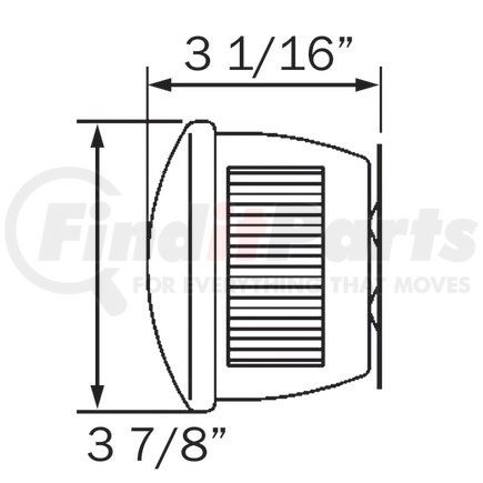 ST21RS by OPTRONICS - 4 FUNCTION TAIL LIGH