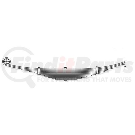 99-210 by DAYTON PARTS - Leaf Spring