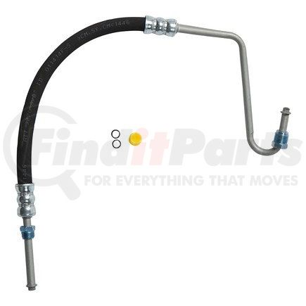 Edelmann 70408 Power Steering Pressure Line Hose Assembly 16MM Male "O" Ring x 18MM Male "O" Ring