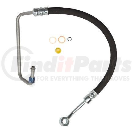 Edelmann 80181 Power Steering Pressure Line Hose Assembly 14MM Banjo x 16MM Male "O" Ring