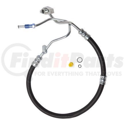 80383 by EDELMANN - 14MM Male Inv. Flare x 18MM Male Captive "O" Ring - W/Switch Port