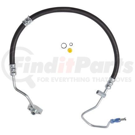 80384 by EDELMANN - 14MM Male Inv. Flare x 18MM Male Captive "O" Ring - W/Switch Port