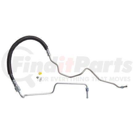 Edelmann 91724 Power Steering Pressure Line Hose Assembly 16MM Male "O" Ring x 18MM Male "O" Ring - W/Switch Port
