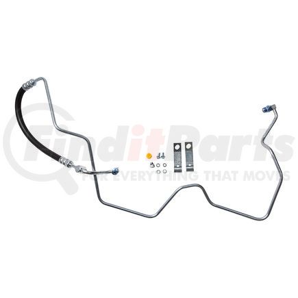 Edelmann 91970 Power Steering Pressure Line Hose Assembly 16MM Long Swivel "O" Ring x 16MM Swivel "O" Ring - W/Switch Port