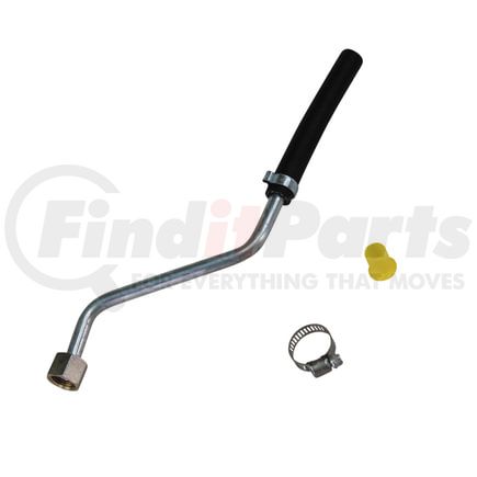 Edelmann 81147 Power Steering Return Line Hose Assembly 16MM Female Bubble Flare x 3/8" I.D. Hose