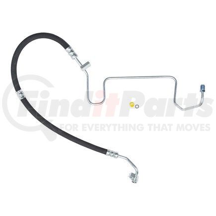 Edelmann 91597 Power Steering Pressure Line Hose Assembly 12MM Male Captive "O" Ring x 14MM Male Inv. Flare - W/Switch Port