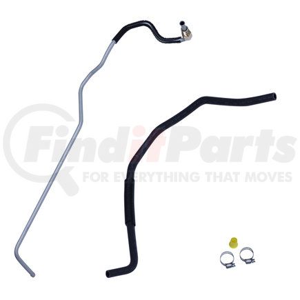 Edelmann 93188 Power Steering Return Line Hose Assembly 17MM Male Inv. Flare x 3/8" I.D. Hose