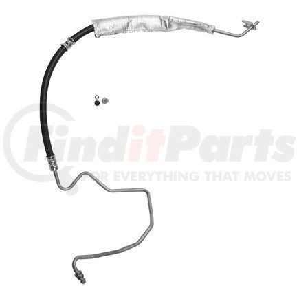 Edelmann 92405 Power Steering Pressure Line Hose Assembly 9MM Male Captive "O" Ring x 16MM Male "O" Ring