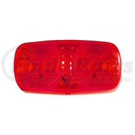 MCL46RBP by OPTRONICS - LED MARK LIGHT;BULLSEYE(2)RED