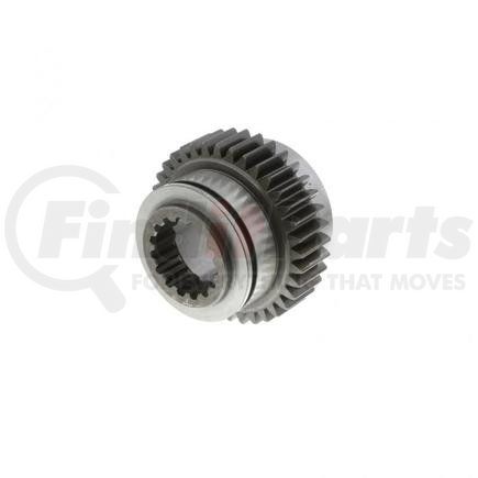 900145 by PAI - Auxiliary Transmission Main Drive Gear - Gray, For Fuller 6609/8609 Series Application, 15 Inner Tooth Count