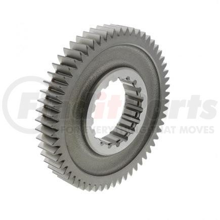 EF62860 by PAI - Manual Transmission Main Shaft Gear - 2nd Gear, Gray, For Fuller RT 14610 Transmission Application, 18 Inner Tooth Count