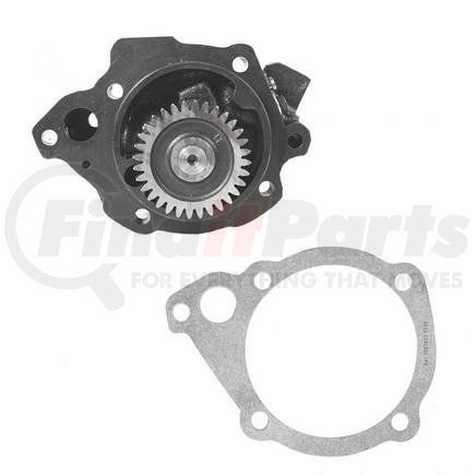 141294E by PAI - Engine Oil Pump - Silver, Gasket Included, Spur Gear, For Cummins N14 Series Application