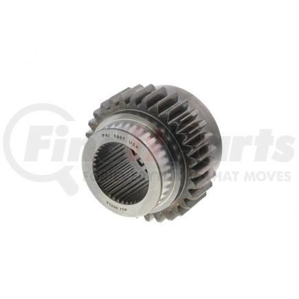 GGB-5967 by PAI - Transmission Main Drive Gear - Gray, For Mack T2060 / T2070 Application, 22 Inner Tooth Count