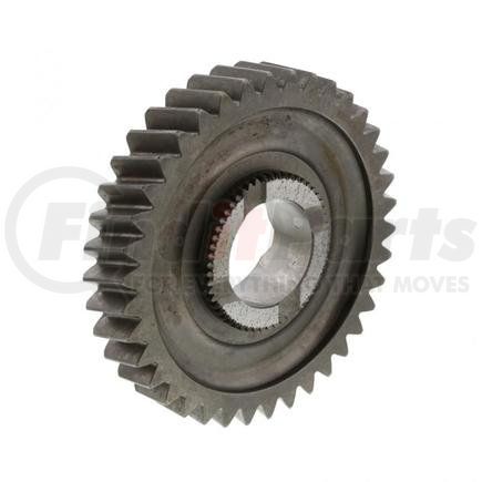900006 by PAI - Manual Transmission Main Shaft Gear - 1st Gear, Gray, For Fuller 5205 Midrange Application, 38 Inner Tooth Count