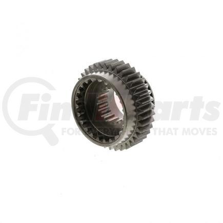 940036 by PAI - Auxiliary Transmission Main Drive Gear - Gray, 18/38 Inner/Outer Tooth Count