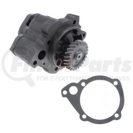 141295E by PAI - Engine Oil Pump - Silver, Gasket Included, Helical Gear, For Cummins N14 Series Application