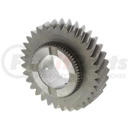 900027 by PAI - Manual Transmission Main Shaft Gear - 3rd Gear, Gray, For Fuller 6305 Midrange Series Application, 60 Inner Tooth Count