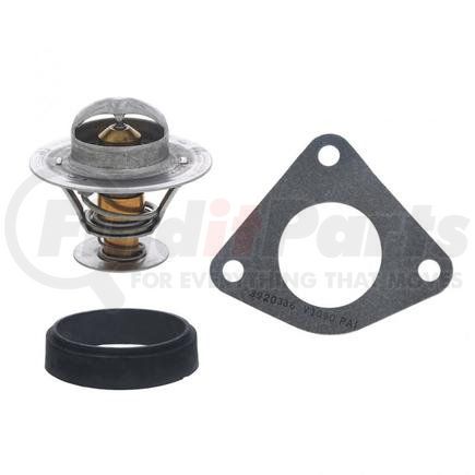 181844 by PAI - Engine Coolant Thermostat Kit - Gasket Included, 180 F Opening Temperature, Vented, For Cummins 4B / 6B Engine Application