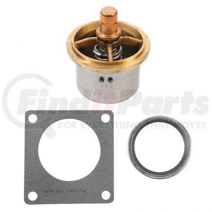 EAS-3295M-155 by PAI - Engine Coolant Thermostat Kit - Gasket Included, 155 F Opening Temperature, Vented