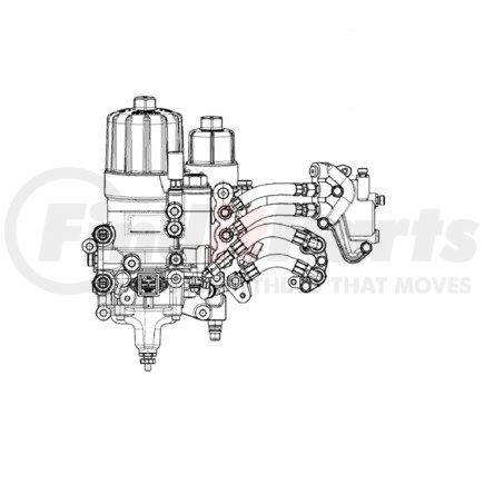 A4710900955 by DETROIT DIESEL - 3-2 CONVENTIONAL KIT
