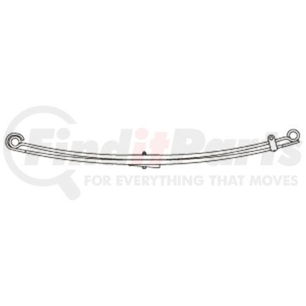 46-1670 by DAYTON PARTS - FULL TAPER SPRING