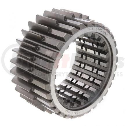 GGB-6199 by PAI - Transmission Main Drive Gear - Hi Range, Gray, For Mack 2080B. T2130/T2130/T309L/T310/T310M/T313L/T318L Transmission Applications, 22 Inner Tooth Count