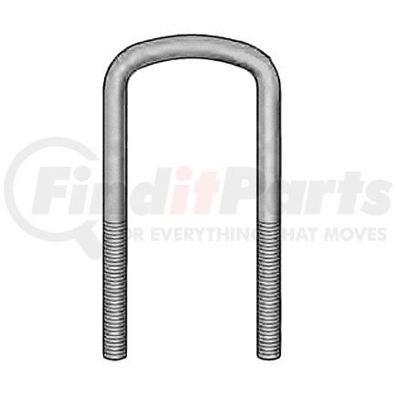 8U-5318FR by DAYTON PARTS - Threaded U-Bolt