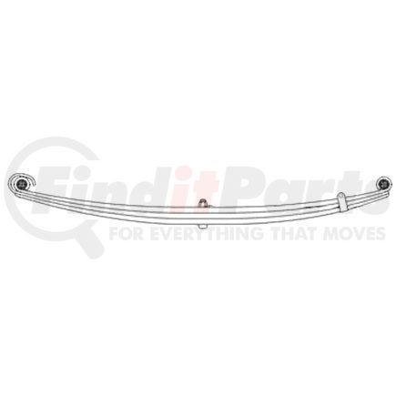 94-1316 by DAYTON PARTS - FULL TAPER SPRING